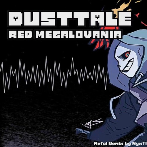 ภาพปกอัลบั้มเพลง Dusttale - Red Megalovania Metal Remix By NyxTheShield