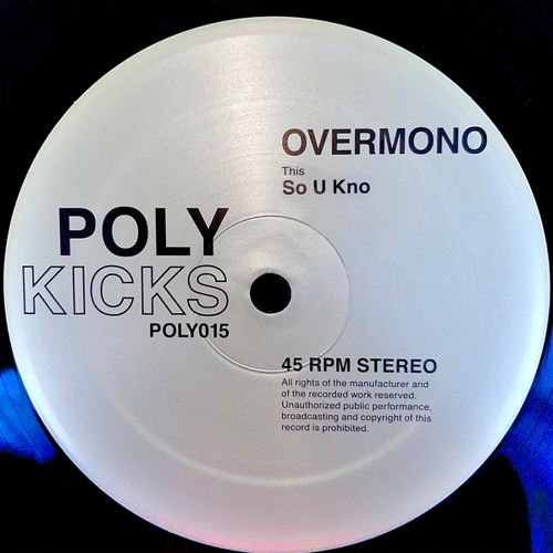 ภาพปกอัลบั้มเพลง Overmono - So U Kno