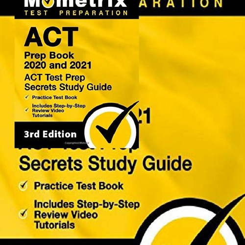 ภาพปกอัลบั้มเพลง Download (PDF) ACT Prep Book 2020 and 2021 ACT Test Prep Secrets Study Guide Practice Test Book I