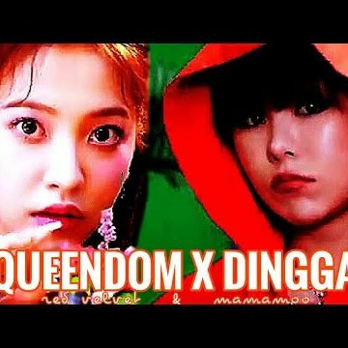 ภาพปกอัลบั้มเพลง Red Velvet × MAMAMOO — Queendom Dingga MASH - UP