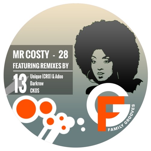 ภาพปกอัลบั้มเพลง Mr Costy - 28 (Unique (CRO) & Adoo Remix) Family Grooves