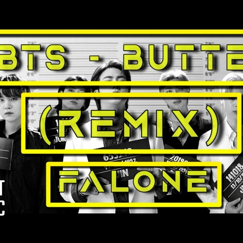 ภาพปกอัลบั้มเพลง BTS - BUTTER - REMIX. FALONE