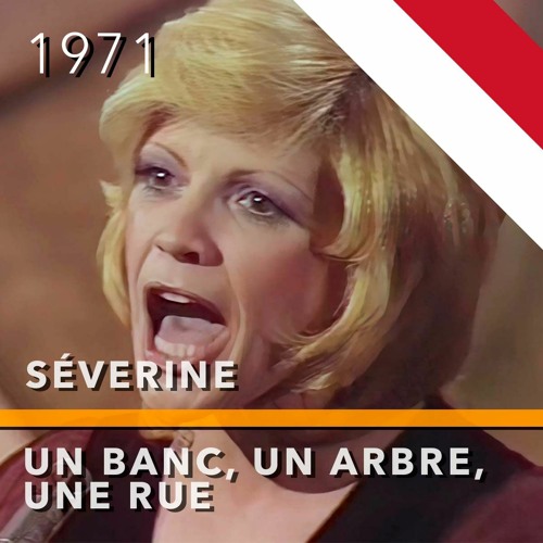 ภาพปกอัลบั้มเพลง Severine - Un banc un arbre une Rue (France 1971 in the Eurovision Song Contest)