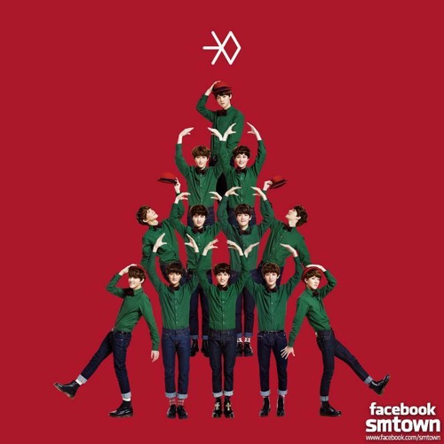 ภาพปกอัลบั้มเพลง The First Snow (Kor ver) - EXO