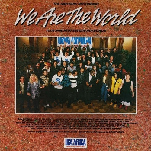 ภาพปกอัลบั้มเพลง USA for Africa - We Are The World
