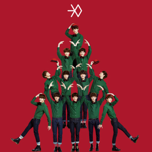 ภาพปกอัลบั้มเพลง EXO K - The First Snow Cover