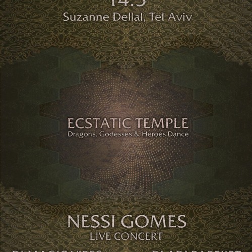 ภาพปกอัลบั้มเพลง Ecstatic dance Suzanne Dellal- biggest Ecstatic Dance gathering in Israel (pre Nessi Gomes concert)