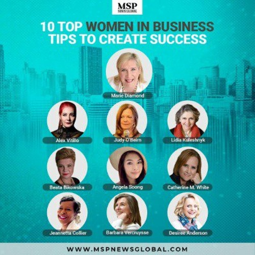 ภาพปกอัลบั้มเพลง Secrets and Tips on Creating Success Shared by 10 Top Women in Business