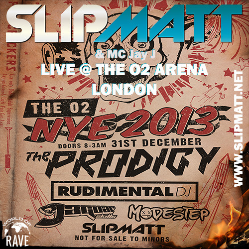 ภาพปกอัลบั้มเพลง Slipmatt - Live O2 Arena London Supporting The Prodigy 31-12-2013