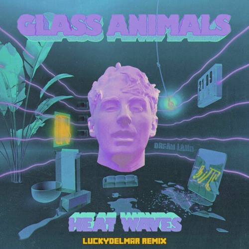 ภาพปกอัลบั้มเพลง Glass Animals - Heat Waves (Lucky Del Mar Remix)