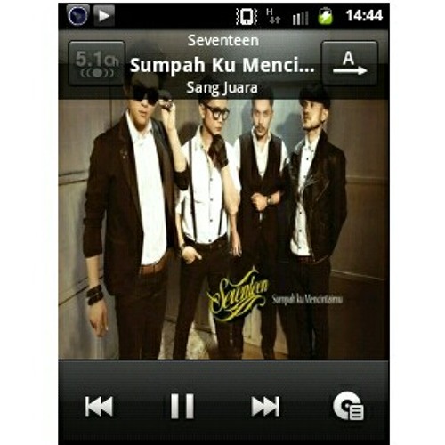 ภาพปกอัลบั้มเพลง Seventeen-Sumpah Ku Mencintaimu (cover)