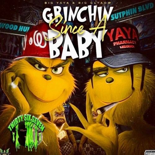 ภาพปกอัลบั้มเพลง Big Yaya & Big GLTAOW - Yellow Kids Next Door (Grinchin Since A Baby)