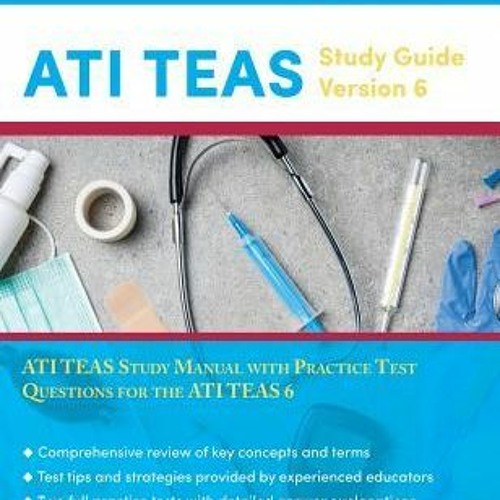 ภาพปกอัลบั้มเพลง $Free Download ATI TEAS Study Guide Version 6 ATI TEAS Study Manual with Practice Test Questions