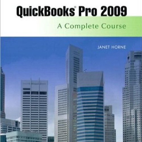 ภาพปกอัลบั้มเพลง EBOOK J. Horne's Quickbooks Pro 2009 (Quickbooks Pro 2009 A Complete Course (Spiral-bound))(2009)