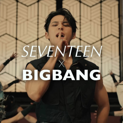 ภาพปกอัลบั้มเพลง SEVENTEEN '손오공(Super)' x BIGBANG '뱅뱅뱅(BANG BANG BANG)'