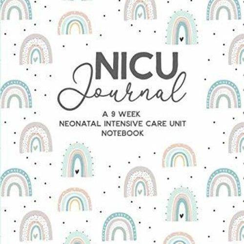 ภาพปกอัลบั้มเพลง PDF Book NICU Journal A 9 week Neonatal Intensive Care Unit Notebook A Prompt Journal