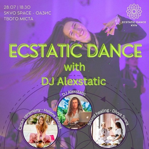 ภาพปกอัลบั้มเพลง Alextatic - Ecstatic Dance Kyiv SkvoSpace 28.07.2023