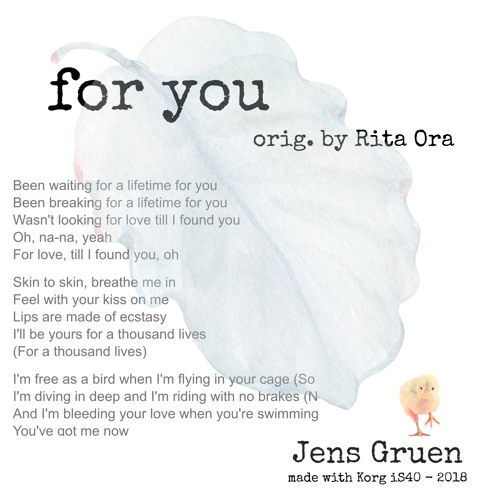 ภาพปกอัลบั้มเพลง For You - ( Orig. By Rita Ora )