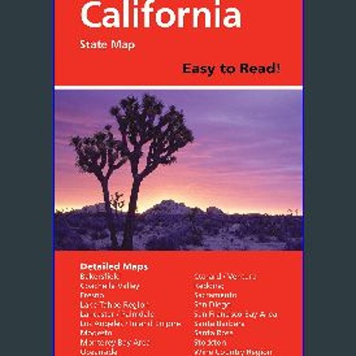 ภาพปกอัลบั้มเพลง Download 💖 Rand McNally Easy to Read California State Map Map – Folded Map April 7 2023