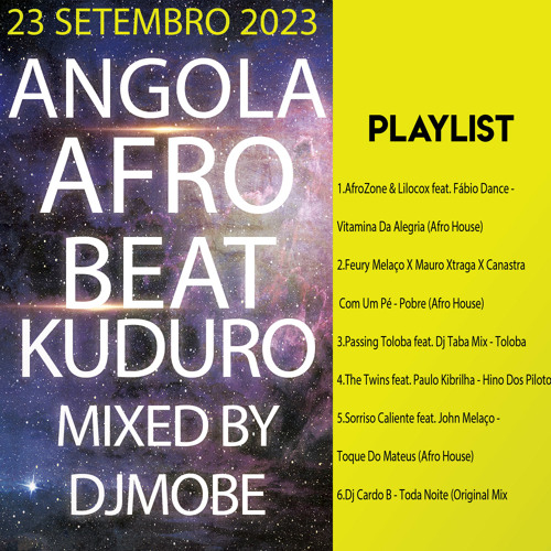 ภาพปกอัลบั้มเพลง Angola Afro Beat e Kuduro Mix 23 de Setembro Mix 2023 - DjMobe