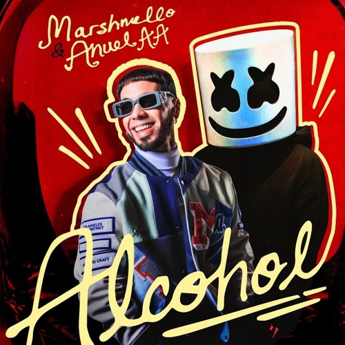 ภาพปกอัลบั้มเพลง NRJ - MARSHMELLO & ANUEL AA - ALCOHOL (PN)