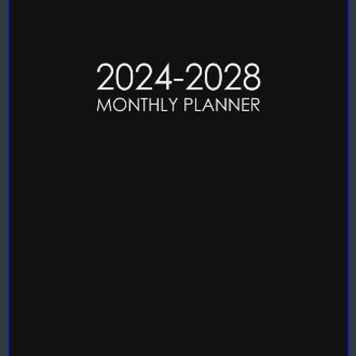 ภาพปกอัลบั้มเพลง (DOWNLOAD PDF)$$ 📖 2024-2028 Monthly Planner Five Years Calendar 60 Months 5 Year Organizer wit