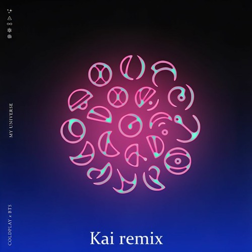 ภาพปกอัลบั้มเพลง Coldplay BTS - My univese (Kai Remix)