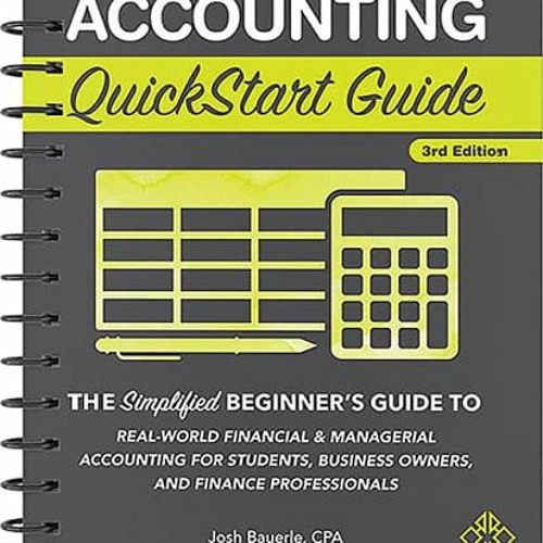 ภาพปกอัลบั้มเพลง ACCESS EBOOK EPUB KINDLE PDF Accounting QuickStart Guide The Simplified Beginner's Guide to Fin