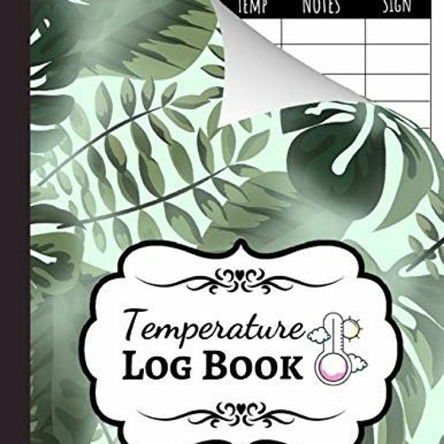 ภาพปกอัลบั้มเพลง Read PDF EBOOK EPUB KINDLE Temperature Log Book Sheets Regulating Medical Log Book Fridge Tem