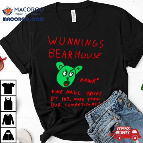 ภาพปกอัลบั้มเพลง Rawr Wunnings Bearhouse Shirt
