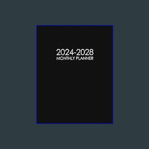 ภาพปกอัลบั้มเพลง DOWNLOAD 📖 2024-2028 Monthly Planner Five Years Calendar 60 Months 5 Year Organizer with Holi