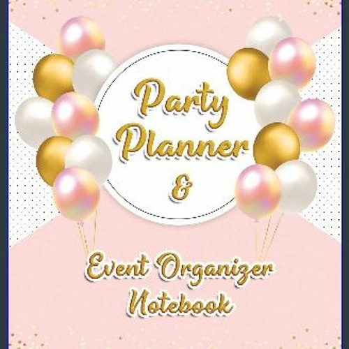 ภาพปกอัลบั้มเพลง $$EBOOK ✨ Party Planner and Event Organizer Notebook Event Planner Organizer Holiday Party Plann