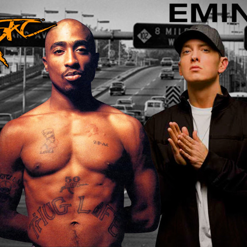 ภาพปกอัลบั้มเพลง Eminem Feat. 2Pac - 8 Mile Road