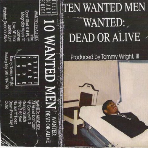 ภาพปกอัลบั้มเพลง Ten Wanted Men - Wanted Dead Or Alive