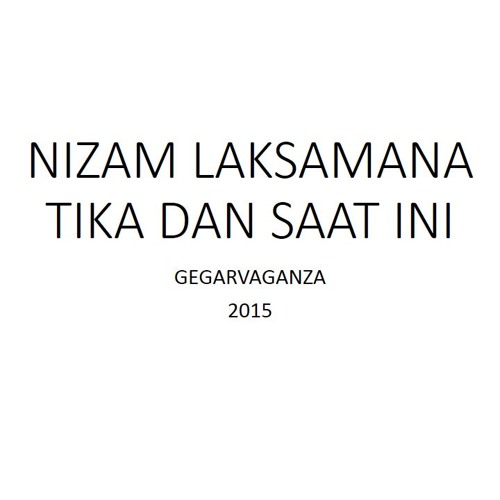 ภาพปกอัลบั้มเพลง GV2015M2 NIZAM LAKSAMANA - TIKA DAN SAAT INI