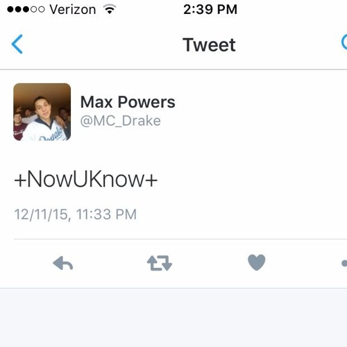 ภาพปกอัลบั้มเพลง Max Powers-Now You Know