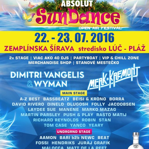 ภาพปกอัลบั้มเพลง SunDance Festival 2016 - Fun Radio Spot