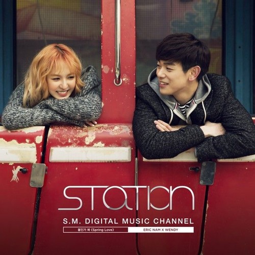 ภาพปกอัลบั้มเพลง COVER SM Station Wendy & Eric Nam - Spring Love