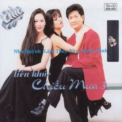 ภาพปกอัลบั้มเพลง Liên Khúc Chiều Mưa 3-2 (Asia CD 73)- Như Quỳnh Mạnh Đình Lâm Thúy Vân