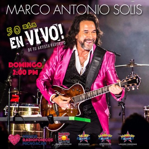 ภาพปกอัลบั้มเพลง 50 Min En Vivo - Marco Antonio Solís