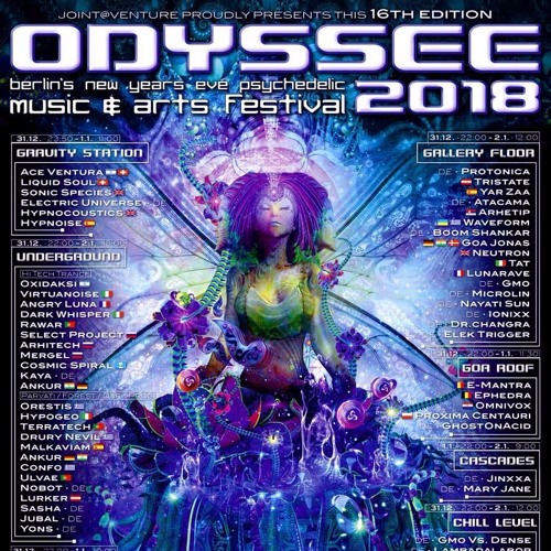 ภาพปกอัลบั้มเพลง Live set Odyssee 2018