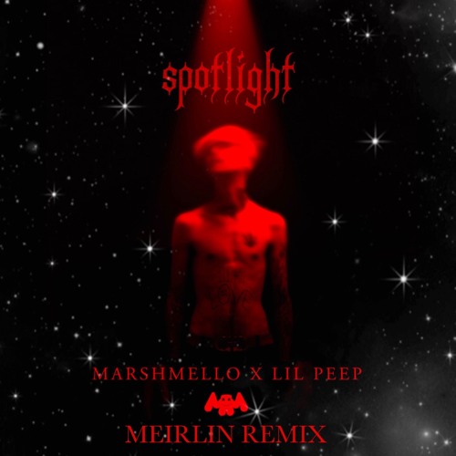 ภาพปกอัลบั้มเพลง Marshmello x Lil Peep - Spotlight (MEIRLIN Remix)
