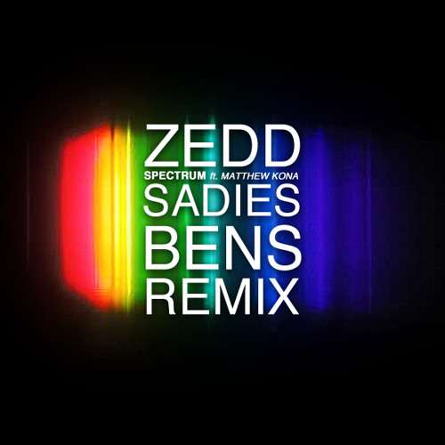 ภาพปกอัลบั้มเพลง Zedd - Spectrum feat. Matthew Koma (Sadies Bens Remix)