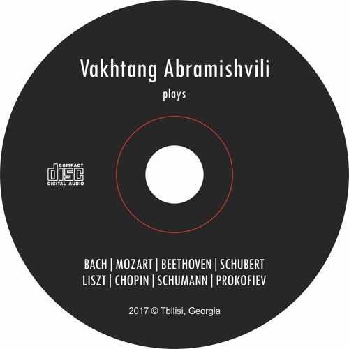 ภาพปกอัลบั้มเพลง F. SCHUBERT - Moment Musicaux Op.94 No 3 - Vakhtang Abramishvili