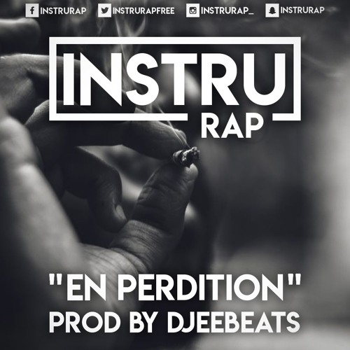 ภาพปกอัลบั้มเพลง FREE Instru Rap Hip Hop Instrumental Rap Triste Old School - EN PERDITION - Prod. By Djee Beats