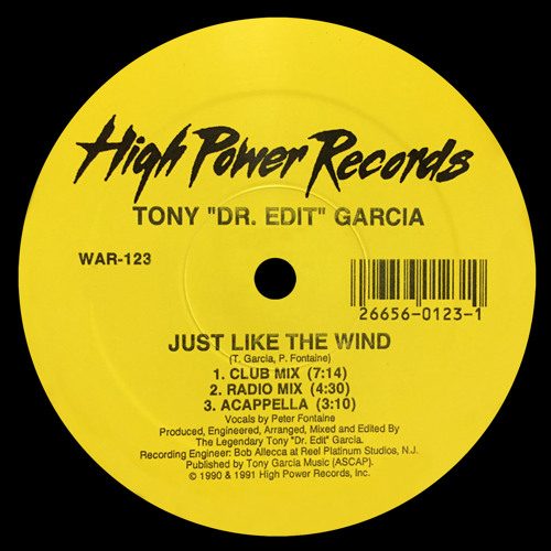 ภาพปกอัลบั้มเพลง Just Like the Wind (Club Mix)