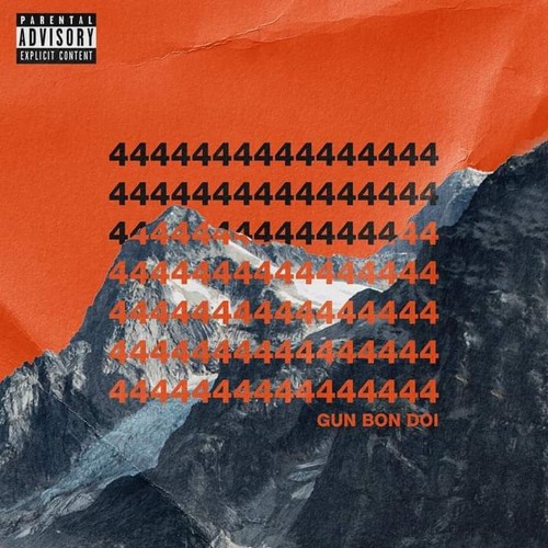 ภาพปกอัลบั้มเพลง YOUNGGU - 44444 GUN BON DOI FT. GAVIN.D CD GUNTEE