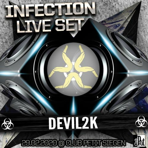 ภาพปกอัลบั้มเพลง Live at Club Petit - Infection 9 - 29.02.2020