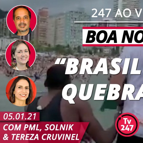 ภาพปกอัลบั้มเพลง Boa Noite 247 (5.1.20) - Bolsonaro Diz Que Não Pode Fazer Nada Redes Pedem Que Ele Renuncie