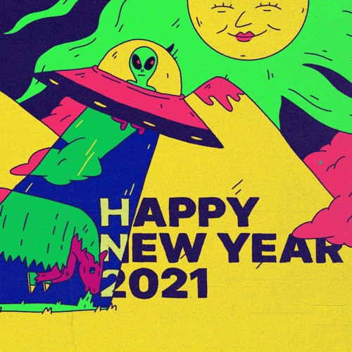 ภาพปกอัลบั้มเพลง Happy New Year 2021 - Psychedelic Trance Mix (by Psychedelic Universe)